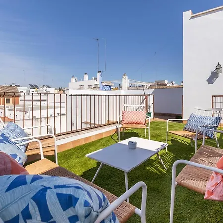 Tentudia Charming Apartments With Private Roof-Top Or Patio In San Bernardo By Ocityzen Seville Exterior photo