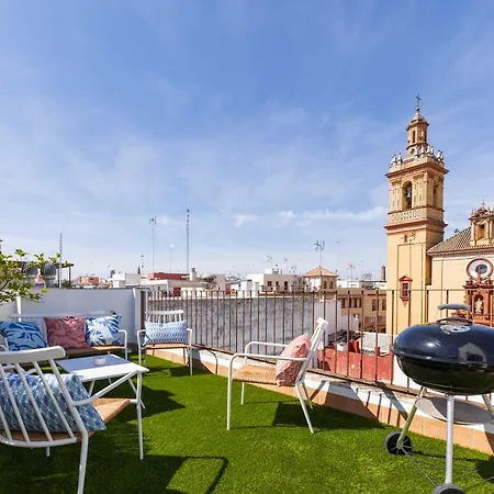 Tentudia Charming Apartments With Private Roof-Top Or Patio In San Bernardo By Ocityzen Seville Exterior photo